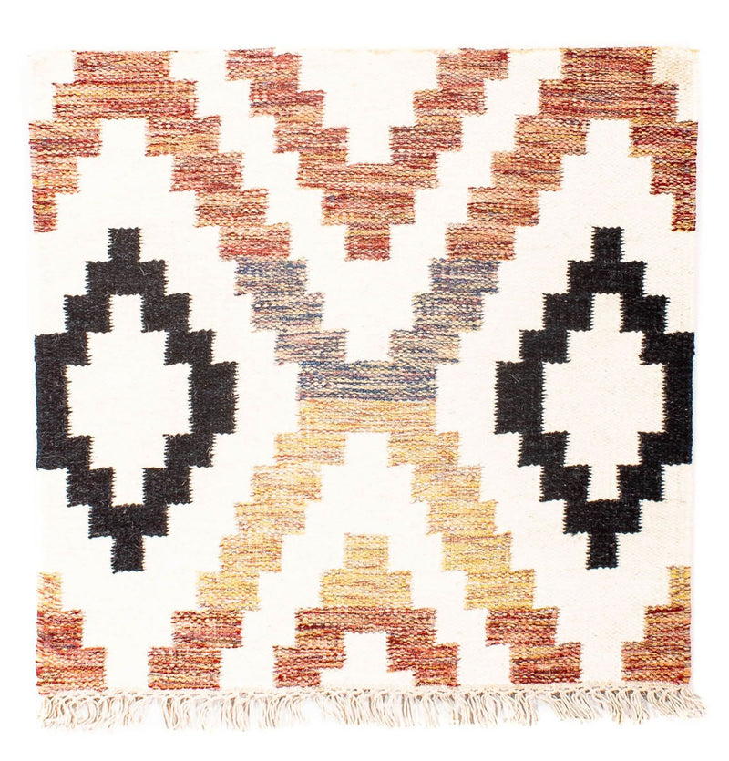 Kelim Teppich - Trendy 67 x 69 cm - beige