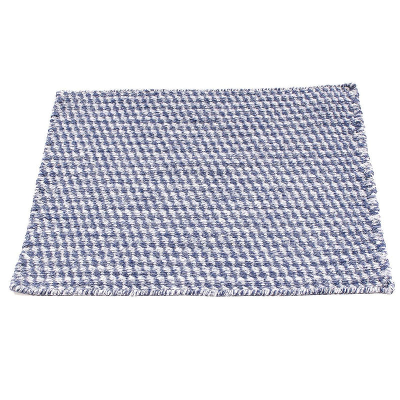 Kelim Modern Teppich 62x63cm - dunkelblau