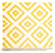 Kelim Teppich - Trendy 72 x 80 cm - beige