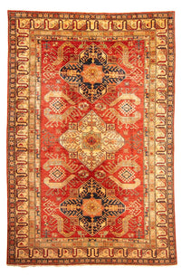Kazak Teppich 202x296cm - Orientteppich - rot – product image