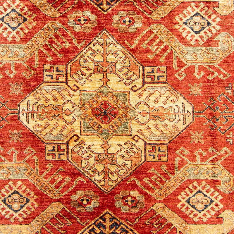 Kazak Teppich 202x296cm - Orientteppich - rot