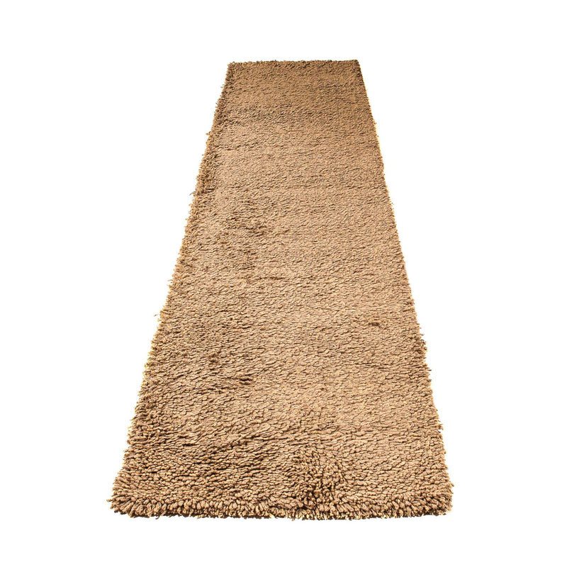 Shaggy Teppich 65x310cm - hellbraun