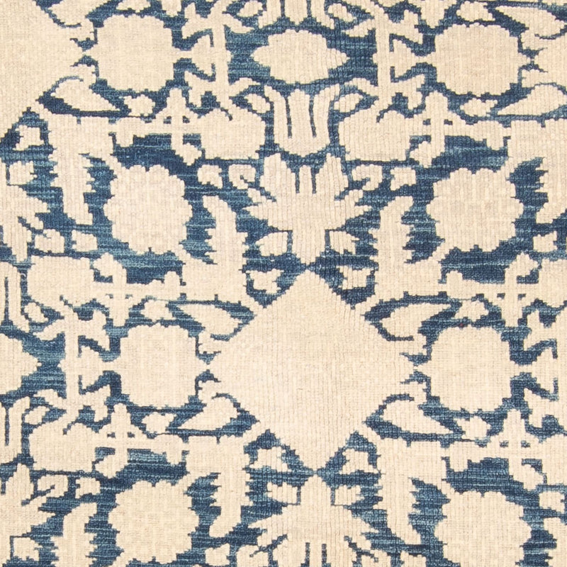Designer Teppich 185x279cm - dunkelblau