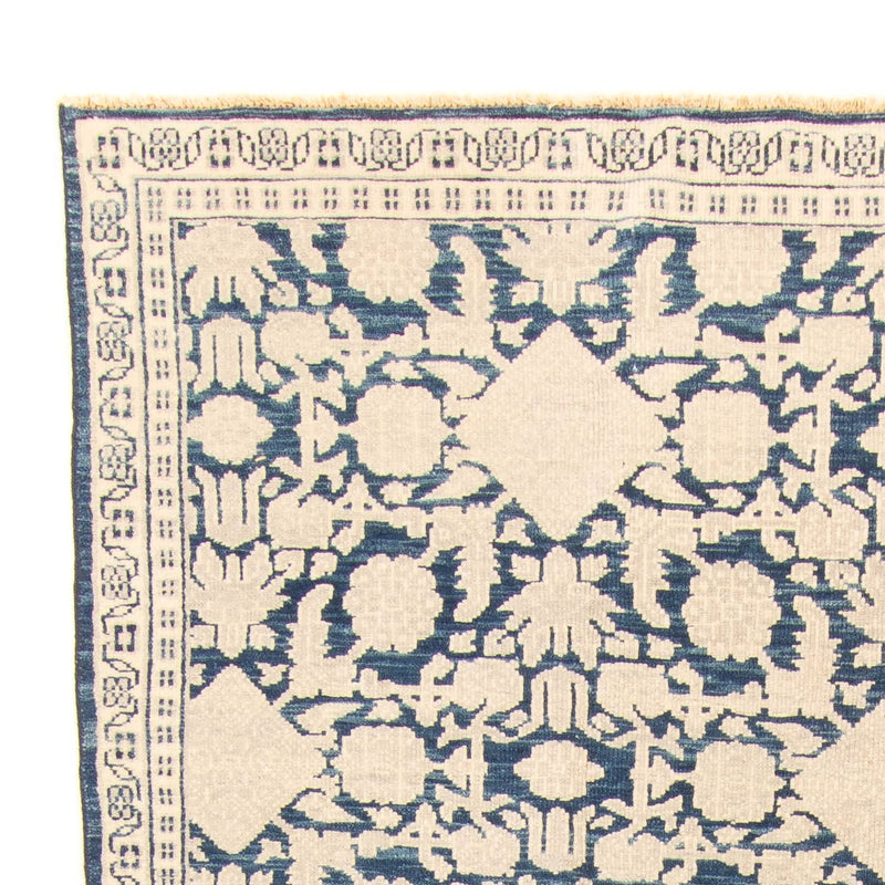 Designer Teppich 185x279cm - dunkelblau