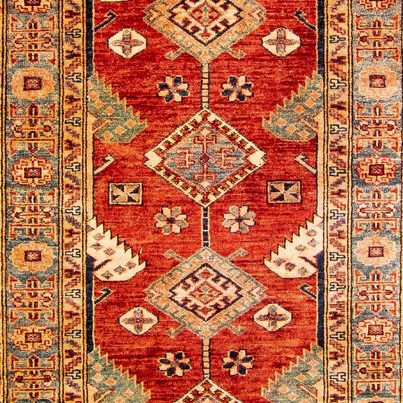 Kazak Teppich 84x321cm - Orientteppich - rot