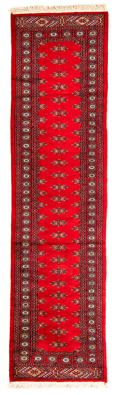 Pakistan Teppich 76x326cm - Orientteppich - rot