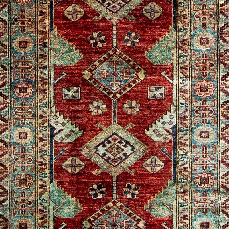 Orientteppich 82 x 315 cm - dunkelrot