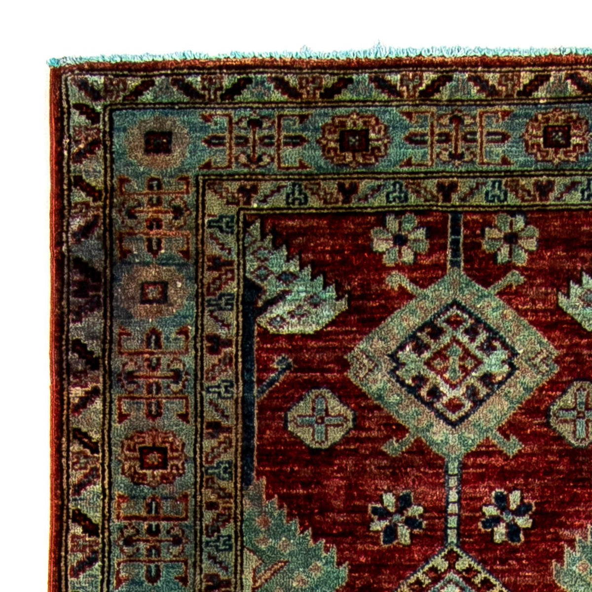 Orientteppich 82 x 315 cm - dunkelrot