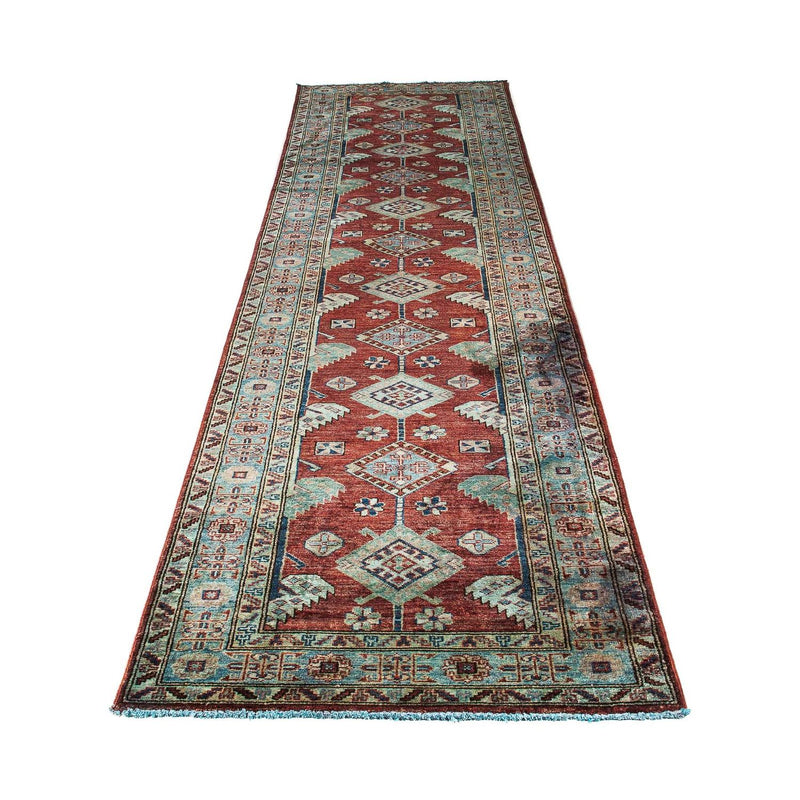 Orientteppich 82 x 315 cm - dunkelrot