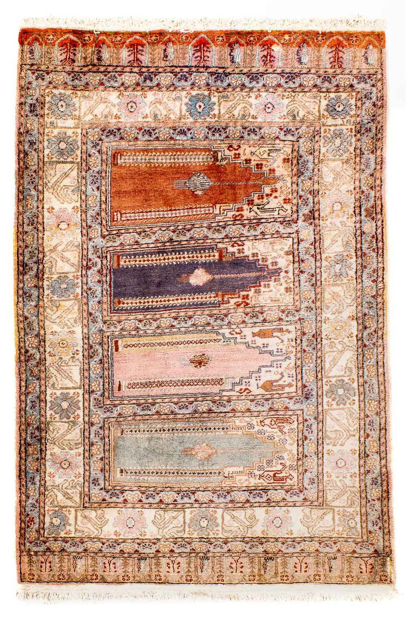 Kayseri Teppich 90x127cm - Orientteppich - mehrfarbig