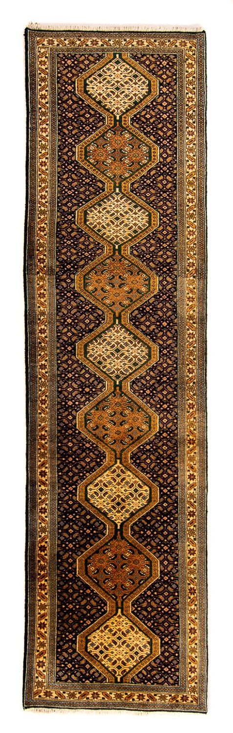 Perserteppich - Nomadic 70 x 297 cm - dunkelblau