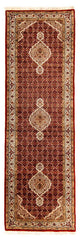 Indo Täbriz Teppich 83x296cm - Orientteppich - dunkelrot
