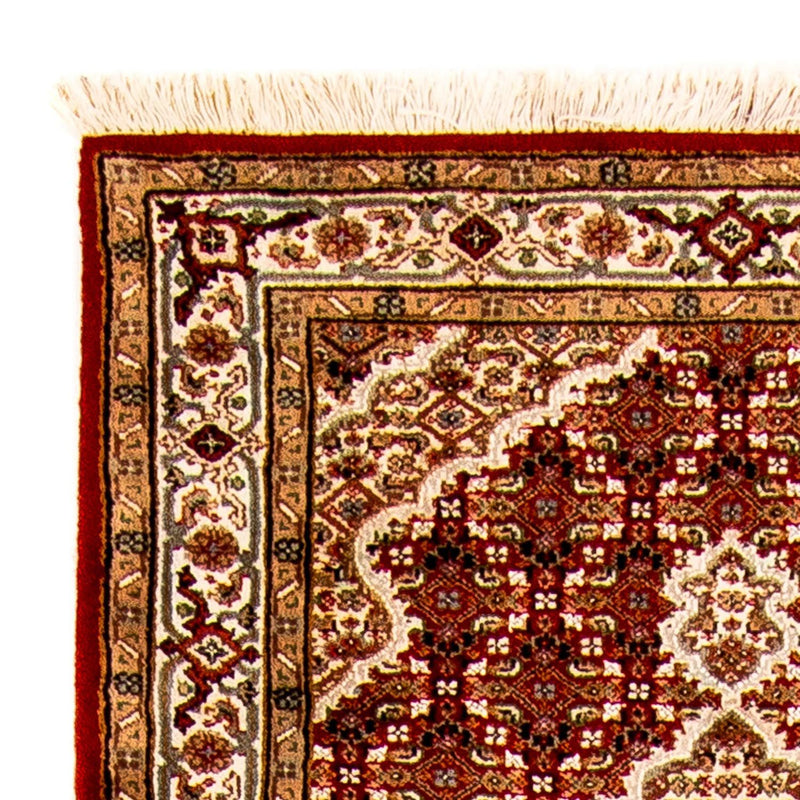 Indo Täbriz Teppich 83x296cm - Orientteppich - dunkelrot