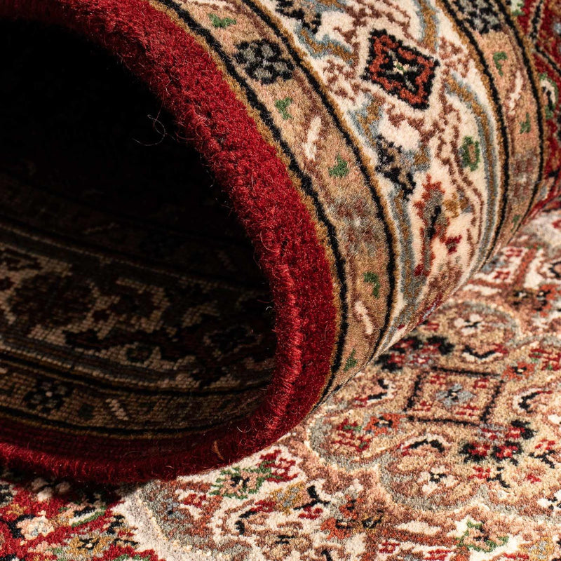 Indo Täbriz Teppich 83x296cm - Orientteppich - dunkelrot