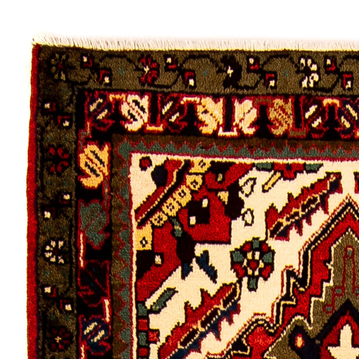 Perserteppich - Nomadic 86 x 213 cm - dunkelrot