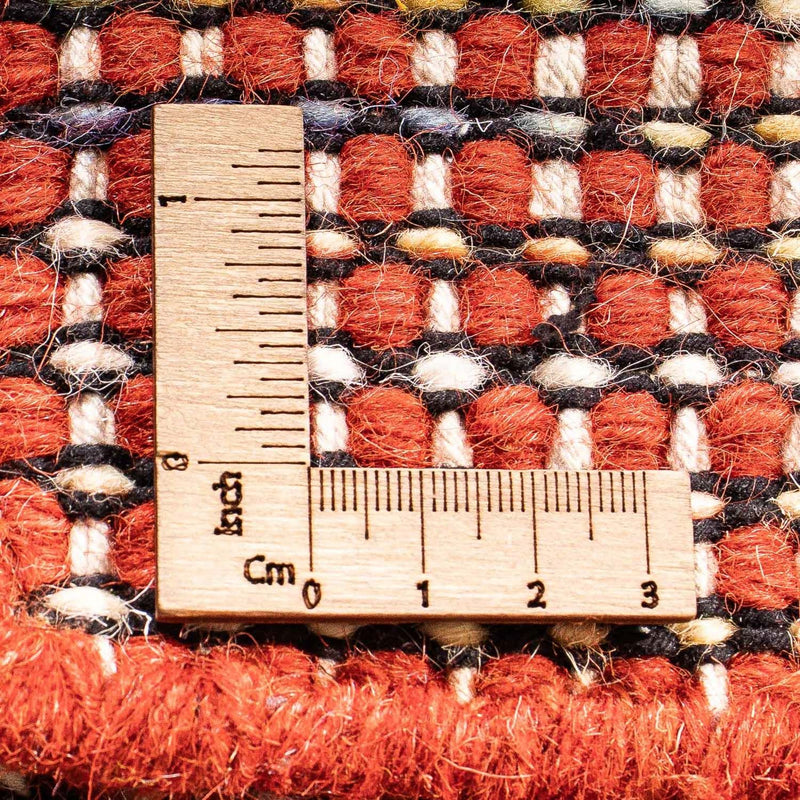 Kelim Modern Teppich 91x160cm - rot