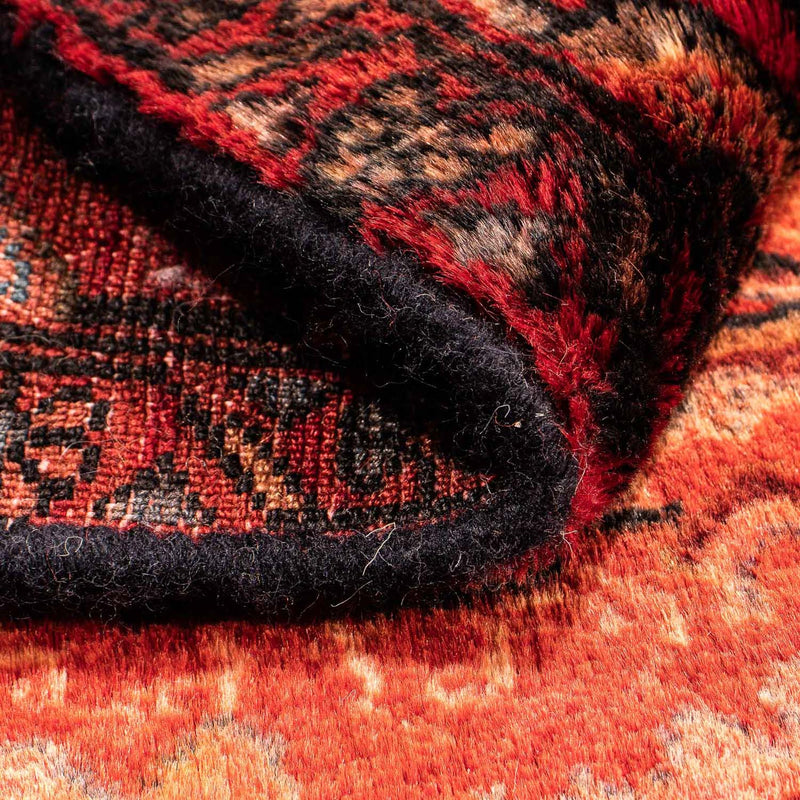 Nahavand Teppich 82x92cm - Perserteppich - dunkelrot