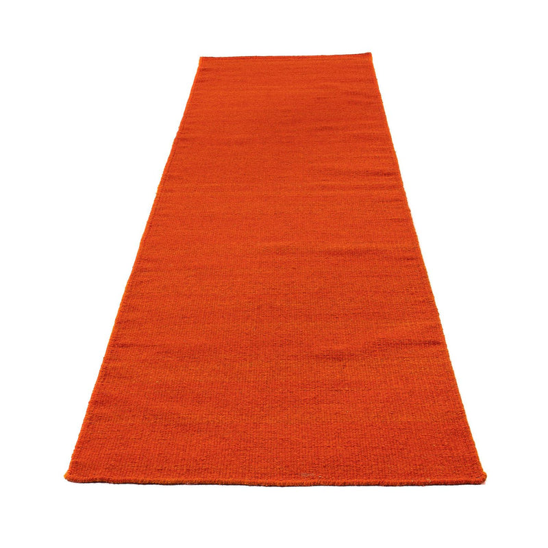 Kelim Modern Teppich 80x300cm - orange