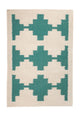 Kelim Teppich - Trendy 60 x 90 cm - beige