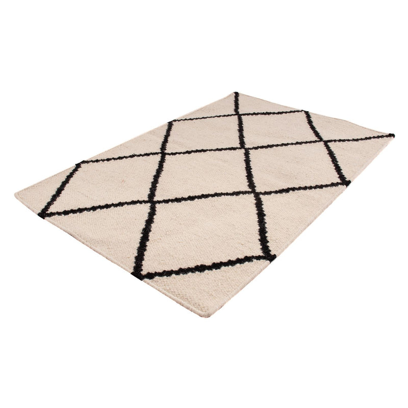 Kelim Teppich - Trendy 61 x 93 cm - beige