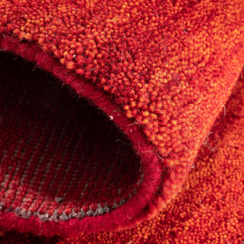 Gabbeh Teppich - Loribaft Indus 47 x 107 cm - rot
