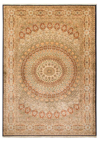 Kaschmir Seide Teppich 197x287cm - Orientteppich - mehrfarbig – product image