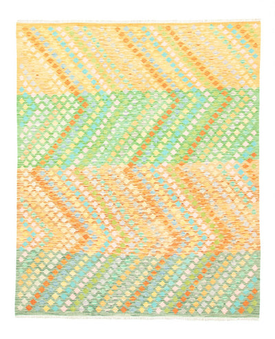 Kelim Afghan Teppich 250x299cm - bunt