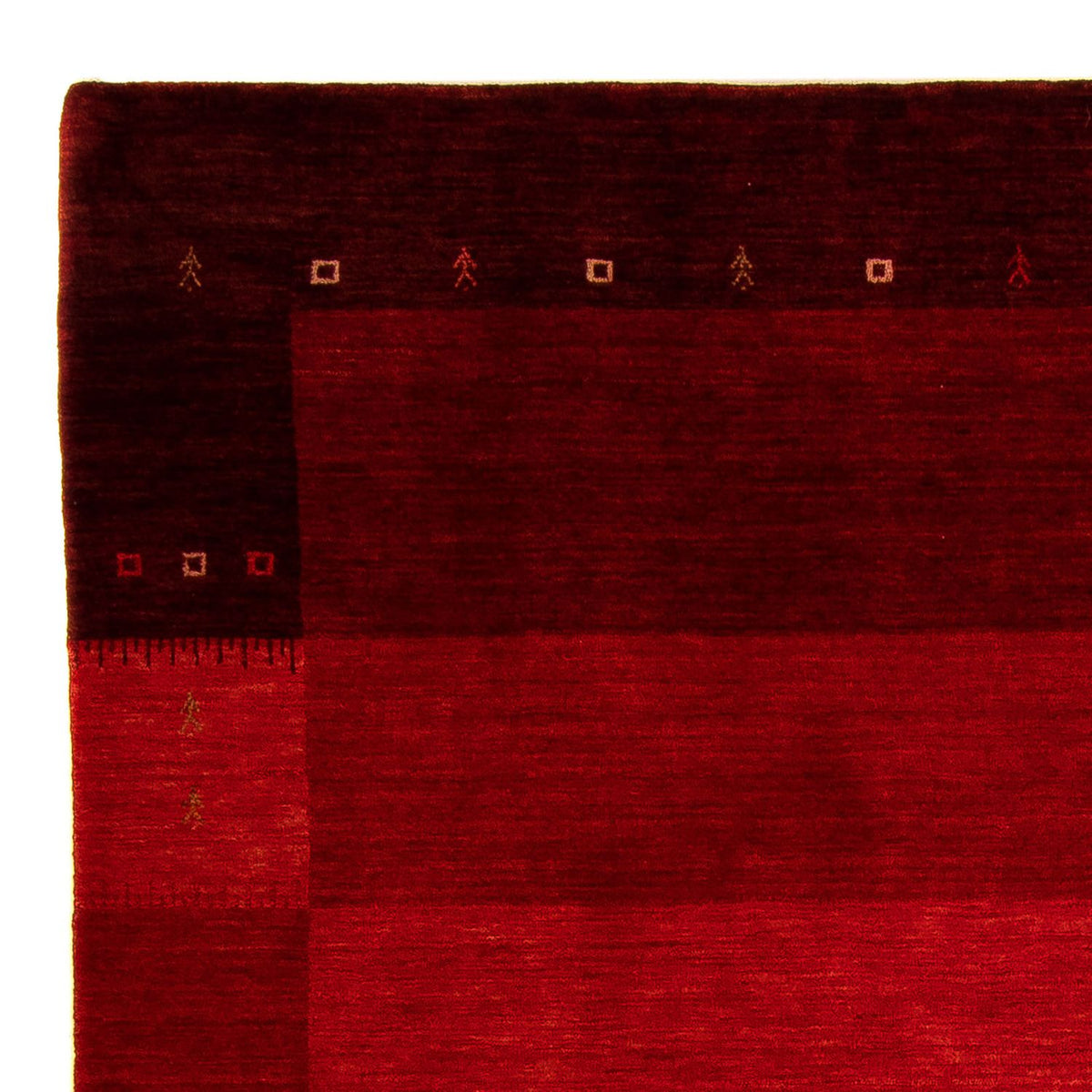 Gabbeh Teppich - Loribaft Softy 170 x 240 cm - mehrfarbig