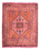 Orientteppich 67 x 80 cm - hellrot