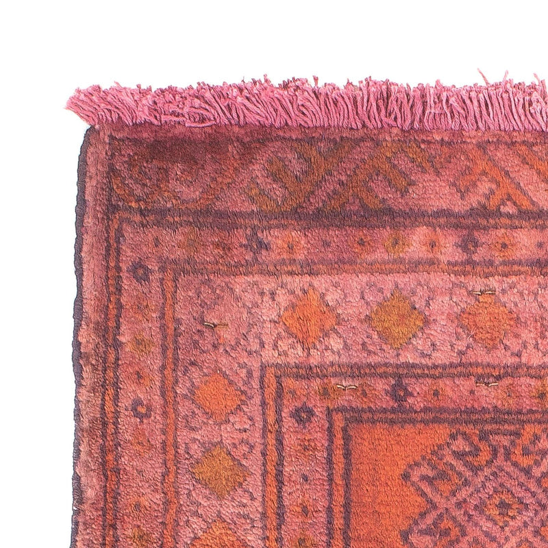 Orientteppich 67 x 80 cm - hellrot