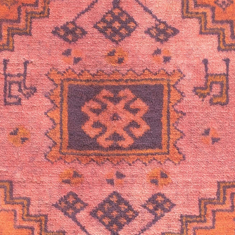 Orientteppich 67 x 80 cm - hellrot