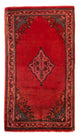 Orientteppich 63 x 124 cm - dunkelrot