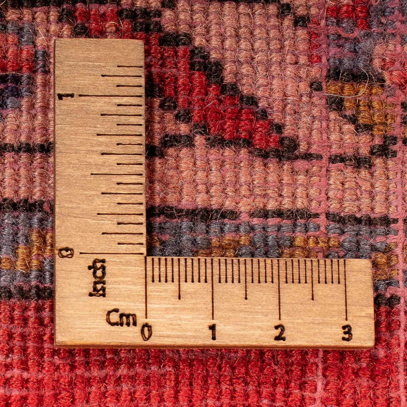 Orientteppich 63 x 124 cm - dunkelrot