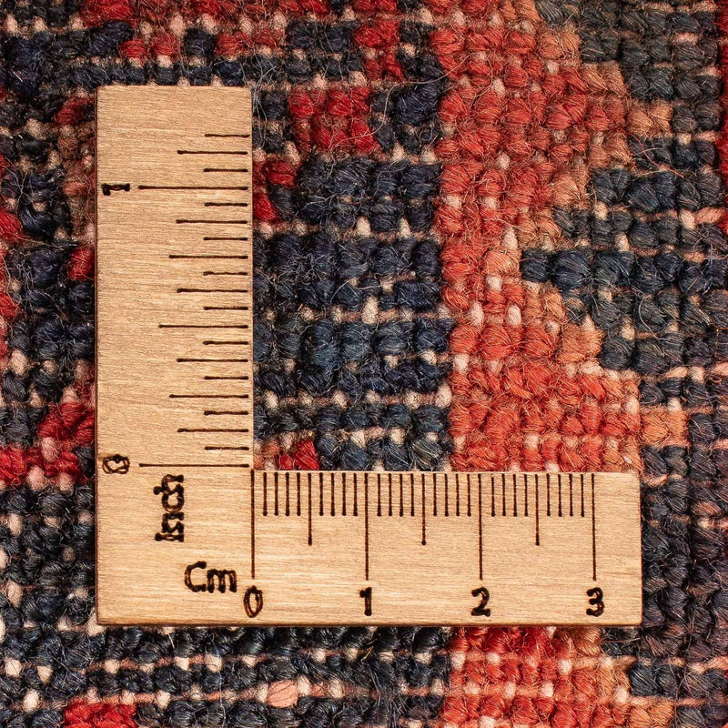 Nahavand Teppich 95x132cm - Perserteppich - dunkelrot