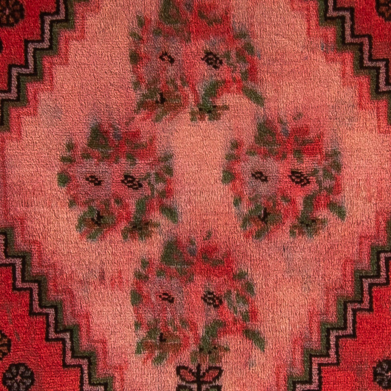 Rudbar Teppich 100x150cm - Perserteppich - dunkelrot