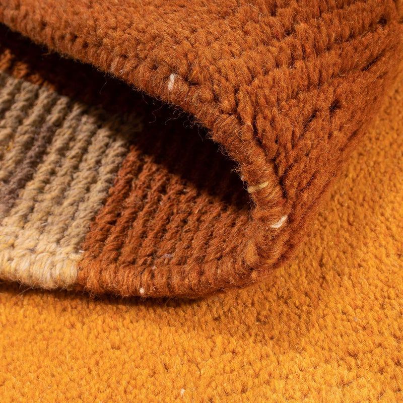 Nepal Teppich 72 x 142 cm - orange