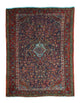 Orientteppich 103 x 137 cm - dunkelblau