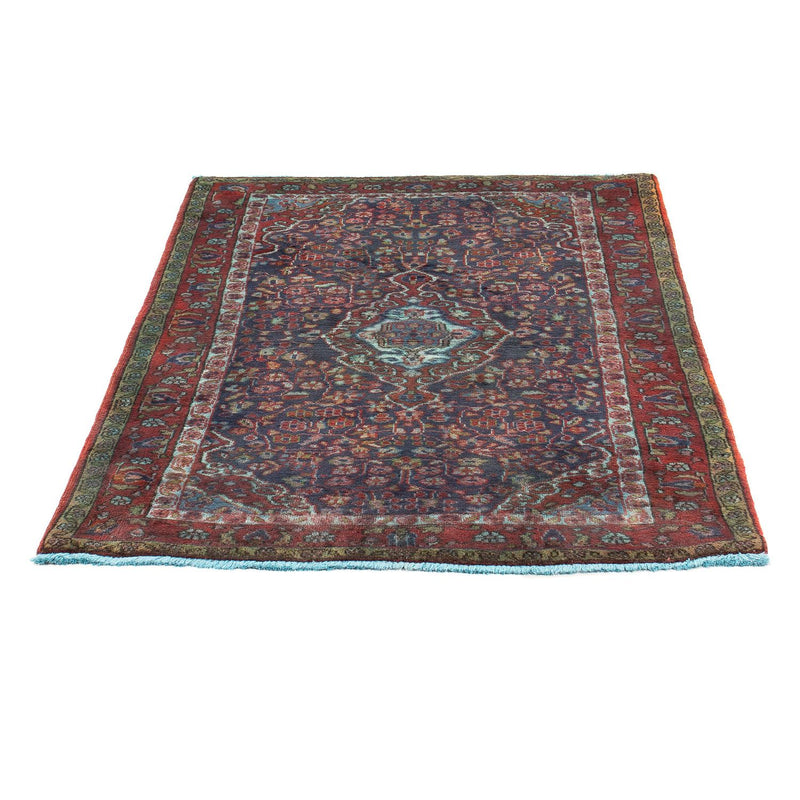 Orientteppich 103 x 137 cm - dunkelblau