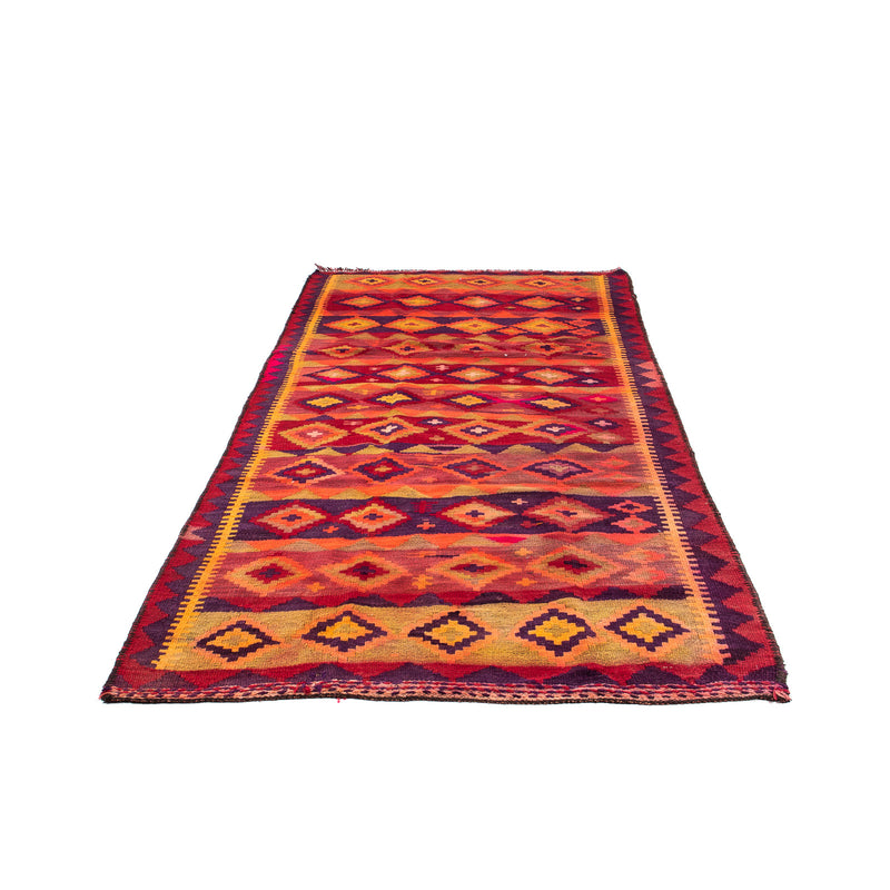 Kelim Teppich Old 145x285cm - mehrfarbig