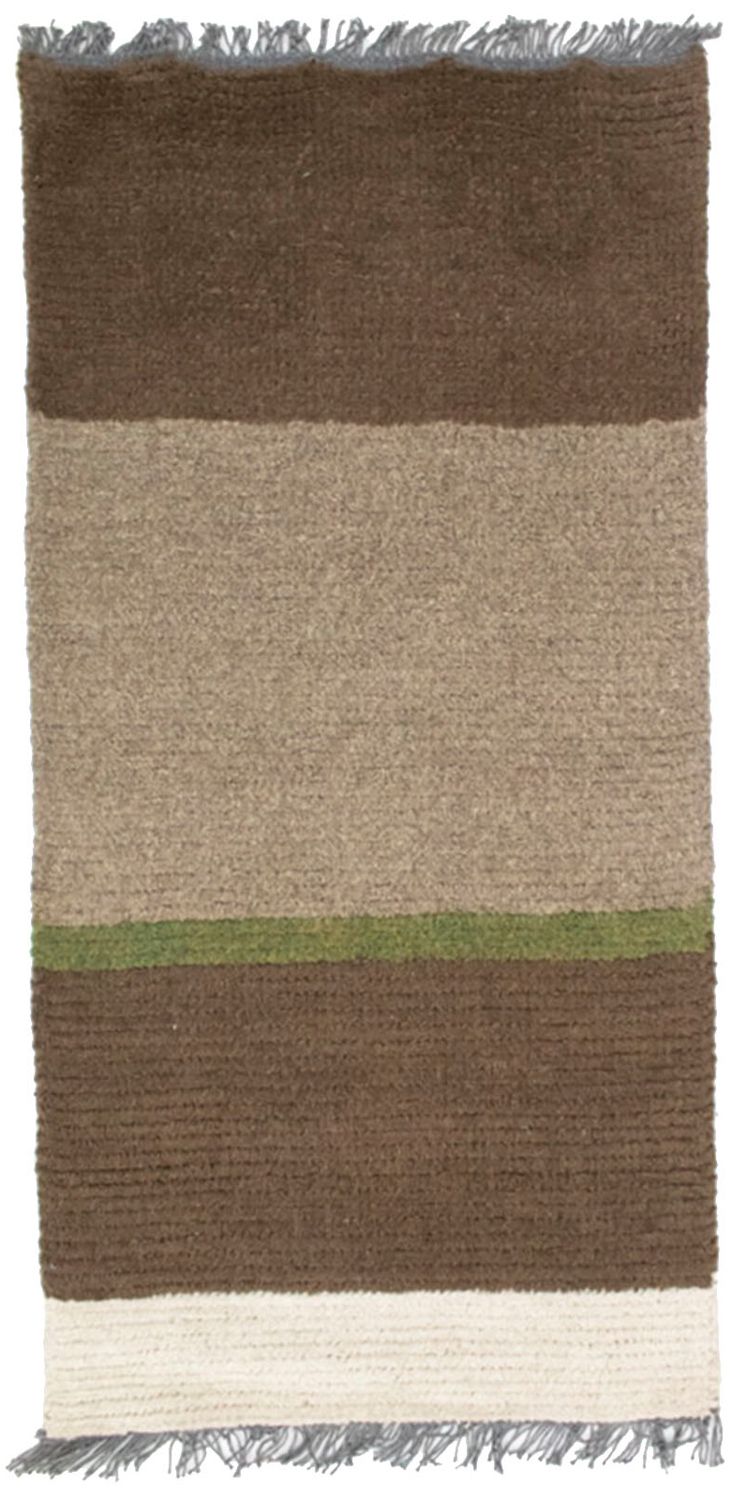 Nepal Teppich 70x140cm - Wollteppich - mehrfarbig