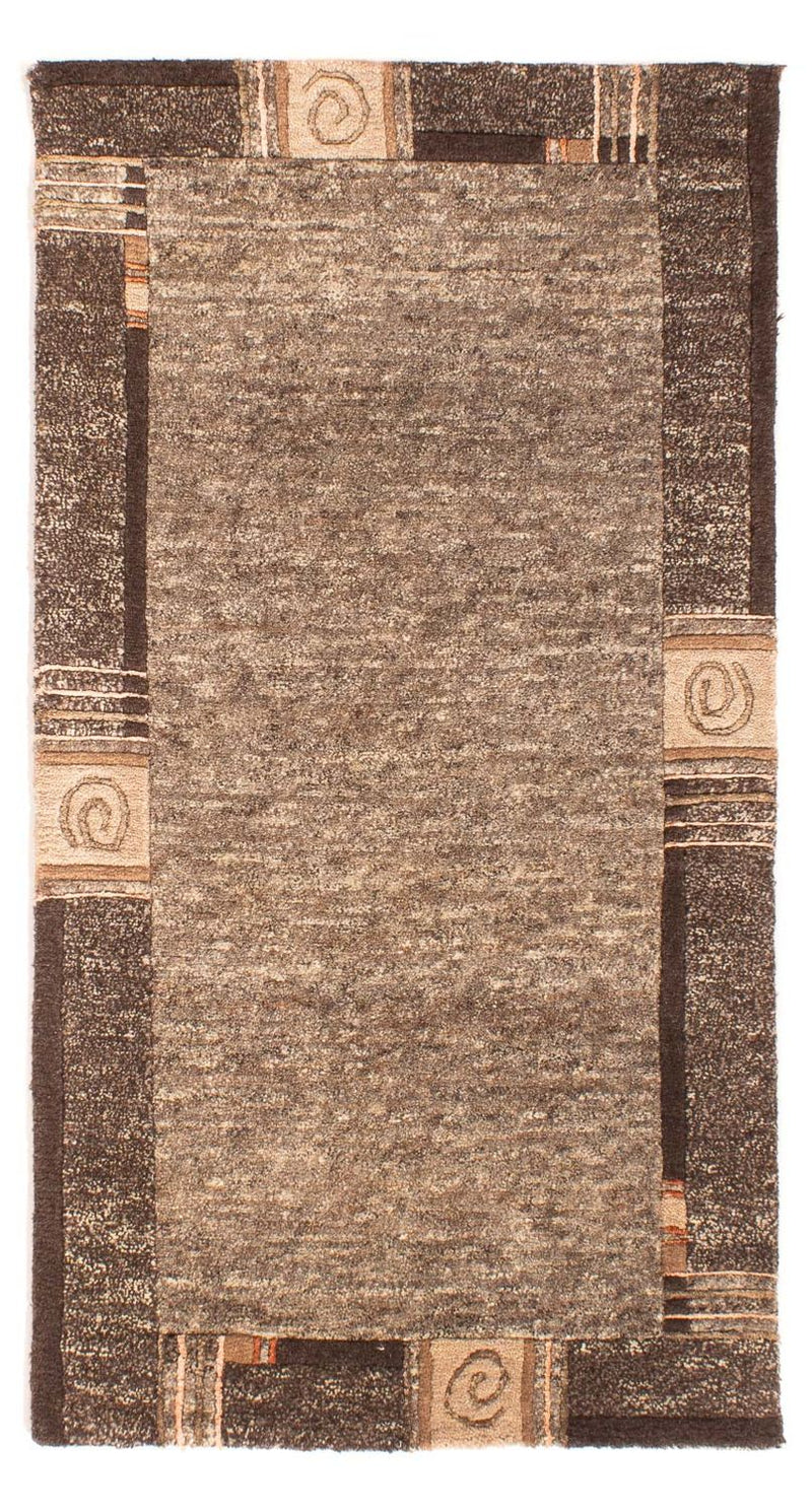 Nepal Teppich 70x140cm - Wollteppich - mehrfarbig