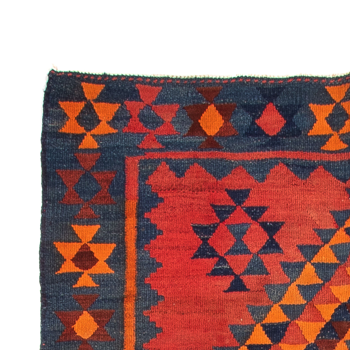 Kelim Teppich Old 195x220cm - mehrfarbig
