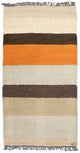 Nepal Teppich 70x140cm - Wollteppich - mehrfarbig