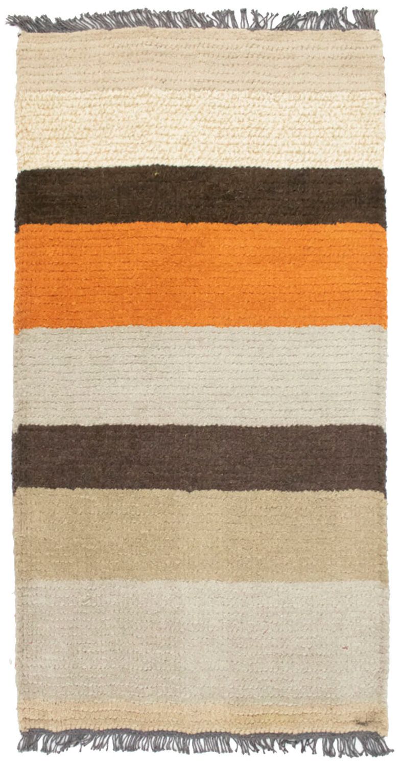 Nepal Teppich 70x140cm - Wollteppich - mehrfarbig