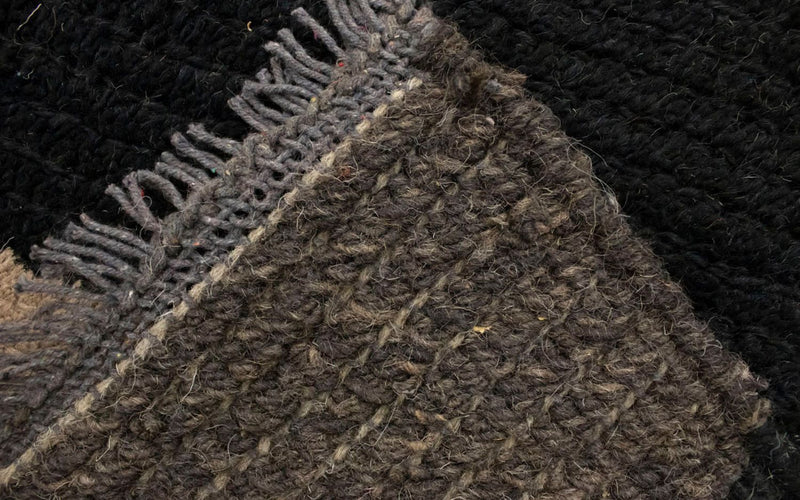 Nepal Teppich 70x140cm - Wollteppich - mehrfarbig