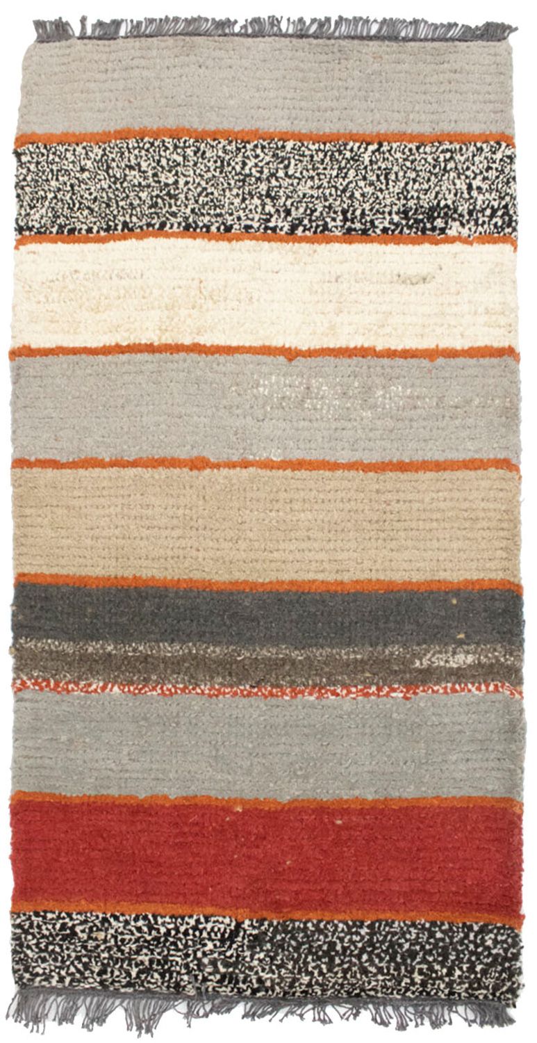 Nepal Teppich 70x140cm - Wollteppich - mehrfarbig