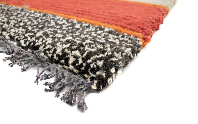 Nepal Teppich 70x140cm - Wollteppich - mehrfarbig