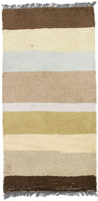 Nepal Teppich 70x140cm - Wollteppich - mehrfarbig – product image