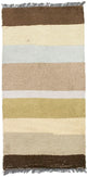 Nepal Teppich 70x140cm - Wollteppich - mehrfarbig