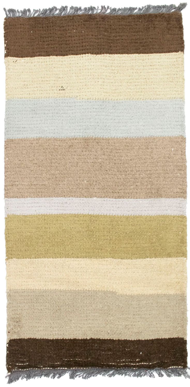 Nepal Teppich 70x140cm - Wollteppich - mehrfarbig